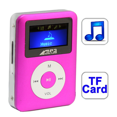 TF (Micro SD) Card Slot MP3 Player with LCD Screen, Speaker